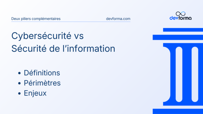 Cybersécurité vs sécurité de l’information : définitions, périmètres et enjeux