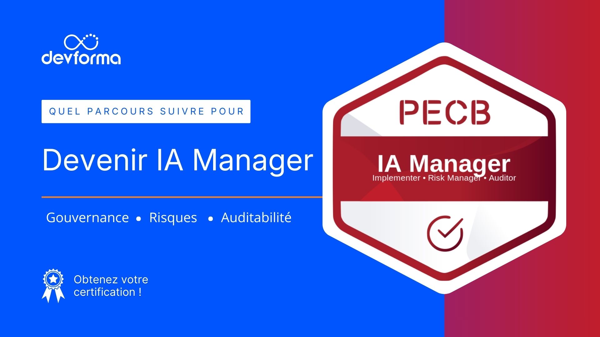 devenir ia manager : roadmap PECB parcours compétences