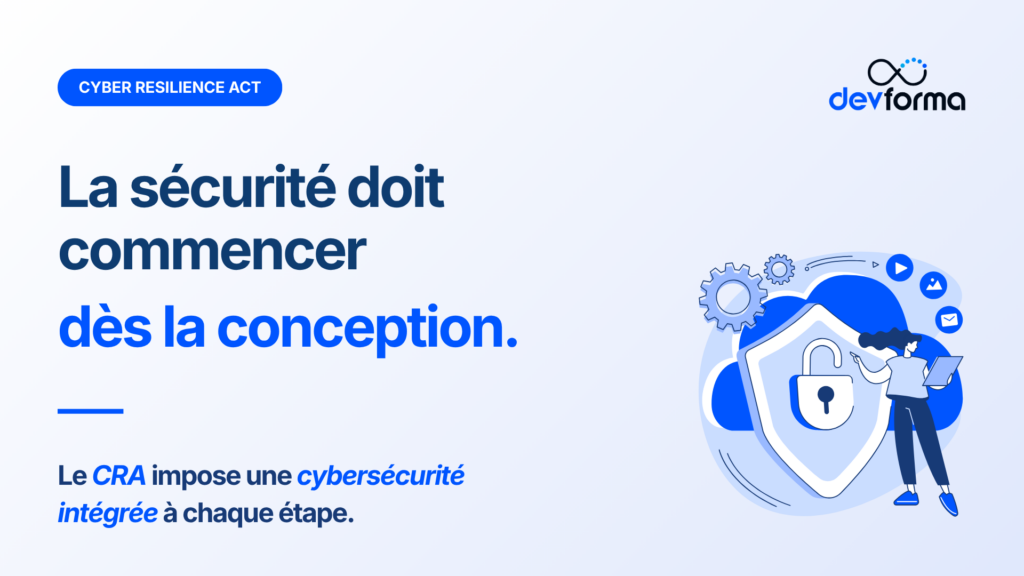 Cyber Resilience Act secure by design cycle de vie logiciel SBOM DevSecOps
